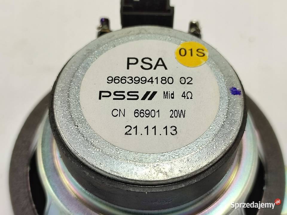 GŁOŚNIK DESKI KONSOLI CITROEN C3 II SC DS3 0916