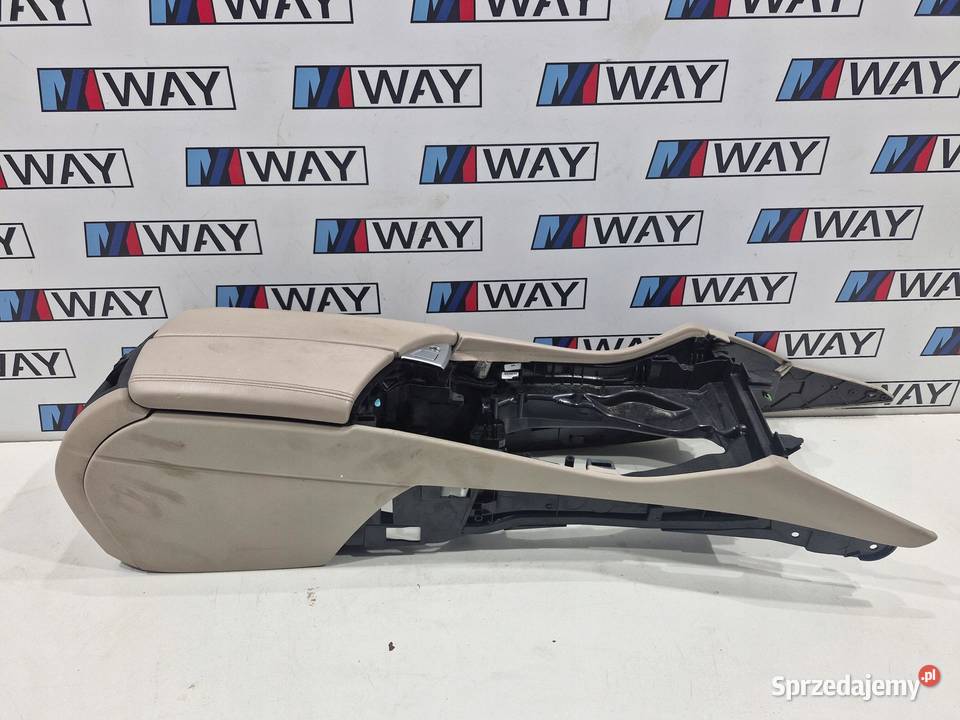 BMW 5 F10 F11 TUNEL ŚRODKOWY PODŁOKIETNIK BEŻOWY osobowe dolnośląskie