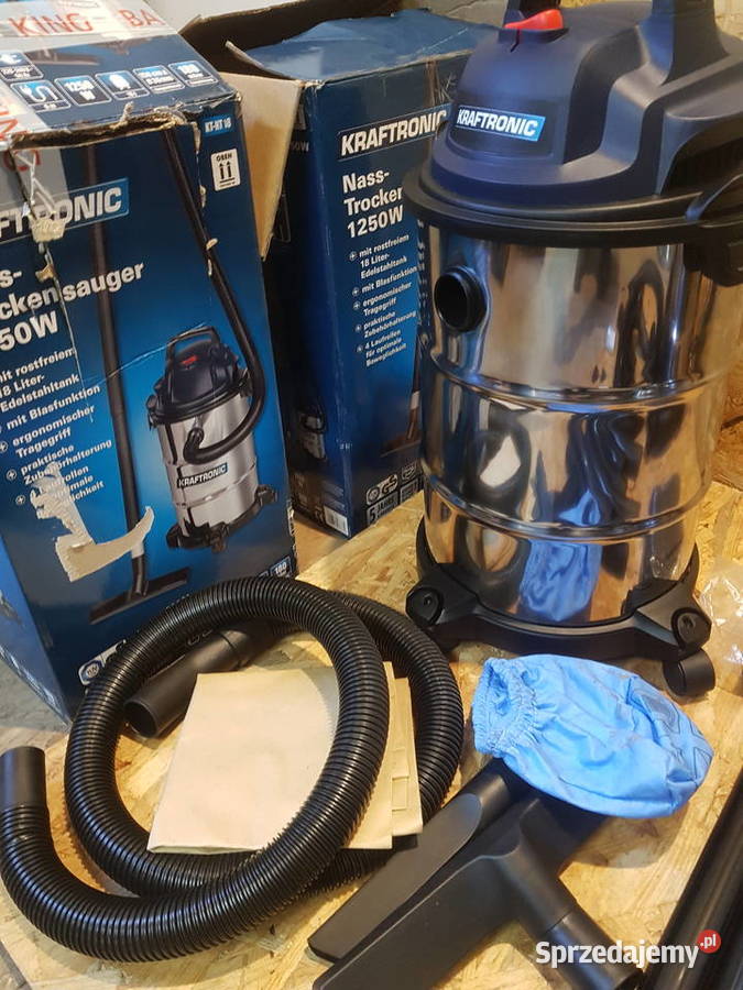 ODKURZACZ WARSZTATOWY KRAFTRONIC KTNT 18 Elektryczne wielkopolskie Głogowa