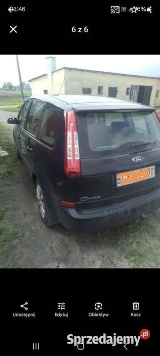 Sprzedam Ford C nax diesel Czerska Struga