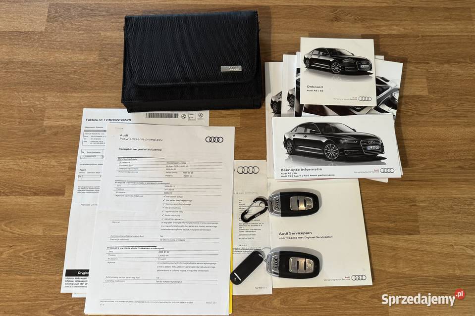 AUDI A6 C7FL 20TDI panorama kamera carplay skóra automatyczna Motoryzacja podkarpackie Rzeszów