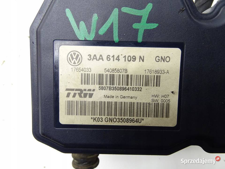 POMPA HAMULCOWA VW PASSAT CC B7 20 TDI