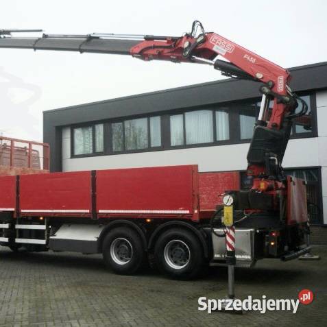 Skrzyniowy z dzwigiem 6x4 Volvo FH 36955km Skrzynie Warszawa sprzedam