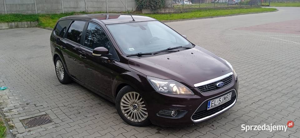 Ford Focus 18 Ghia wersja na Skandynawie nieuszkodzony Łódź