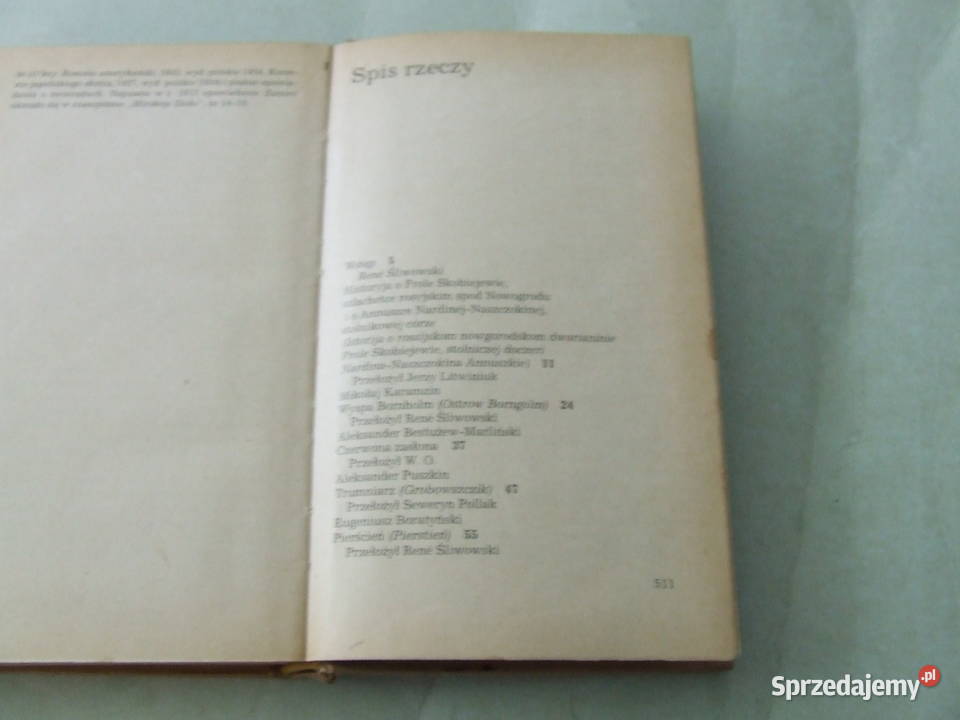 Ojciec Goriot Antologia dawnej noweli rosyjskiej Oborniki Śląskie sprzedam