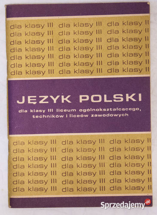 Stanisław Skorupka Język Polski Podręcznik klasa 3 WSiP