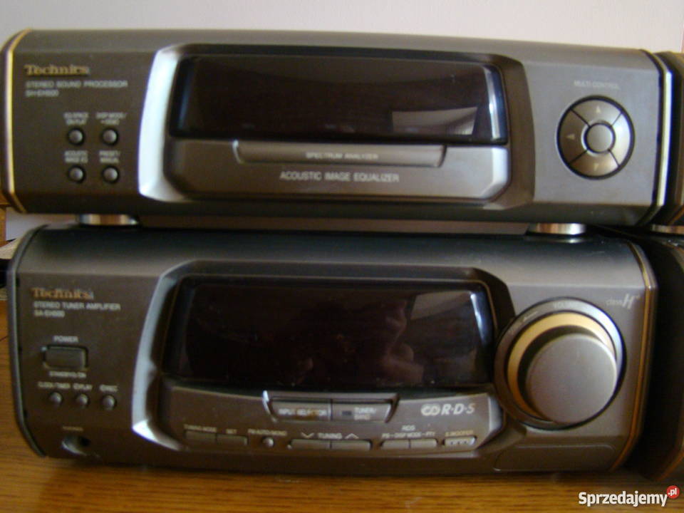 Wieża Technics SAEH 500 glośniki pilot 4