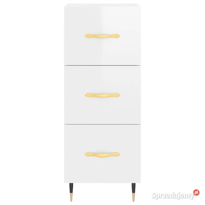 Szafka biała połysk 345x34x90 materiał Warszawa