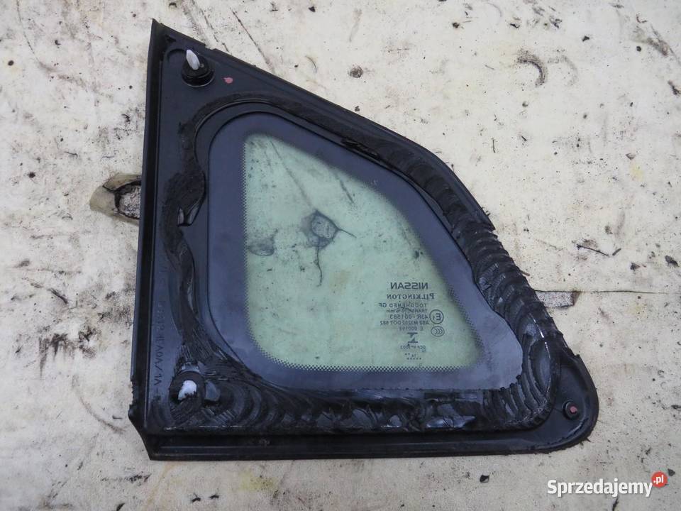 SZYBA KAROSERYJNA PRAWY TYŁ 14 QASHQAI J11 15 lubelskie
