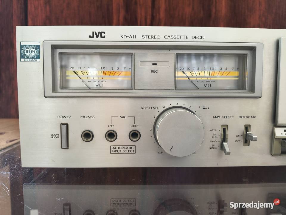 Magnetofon deck vintage JVC KDA11