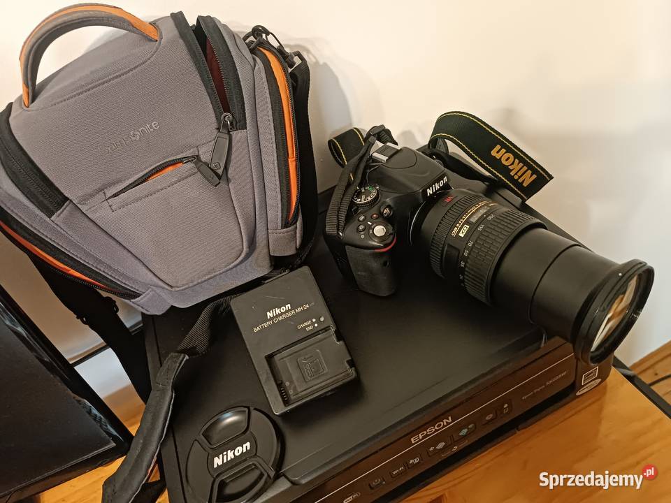 Nikon D5100 z obiektywem Nikkor AFS DX 18200 mm małopolskie Libiąż
