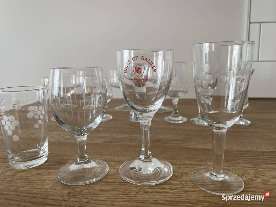 szkło barowe PRL Pruszcz Gdański