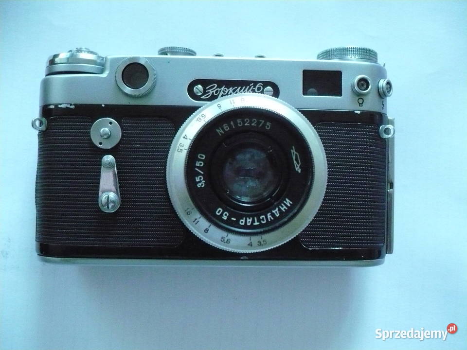 Aparat fotograficzny analogowy Zorki 6 ZSRR Antyki, Sztuka, Kolekcje