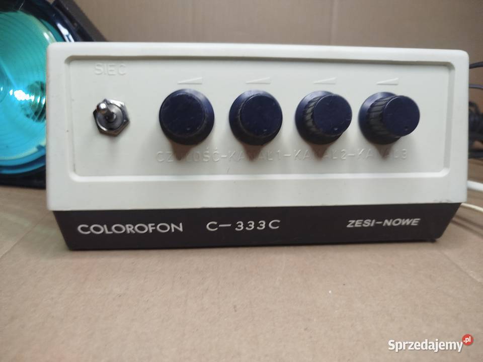 Colorofon C333C Zesi Nowe Fonobłyski do Unitra Zgierz