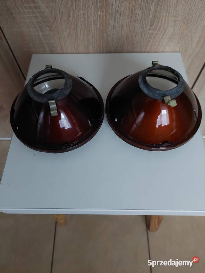 Orginalne lampy fiat 125p firmy ZELMOT z dawnej Motoryzacja Mysłowice