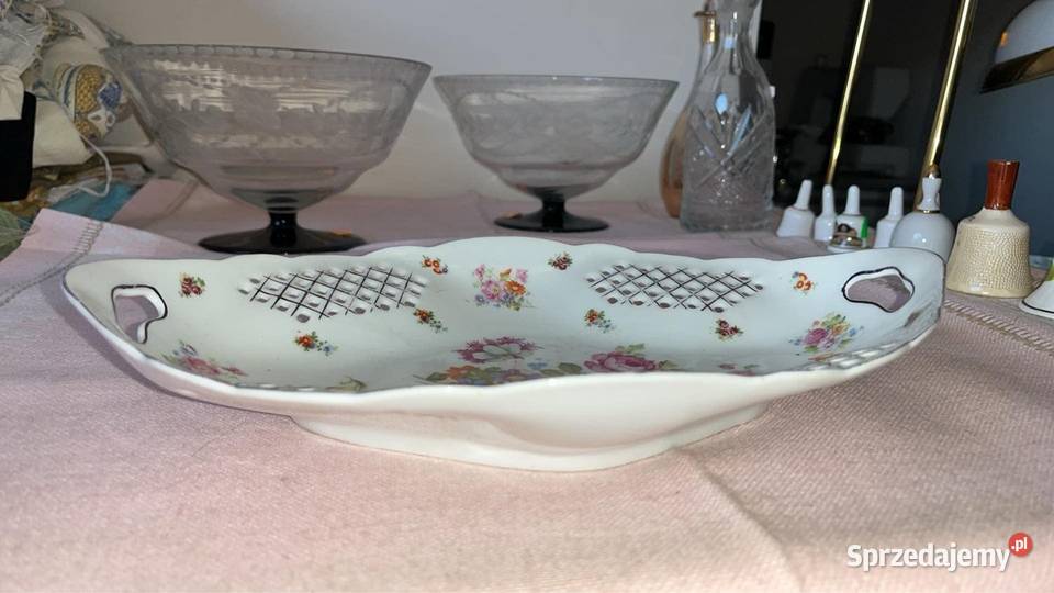 Paterka Victoria Czecho slovacja Biała porcelana pomorskie Gdańsk
