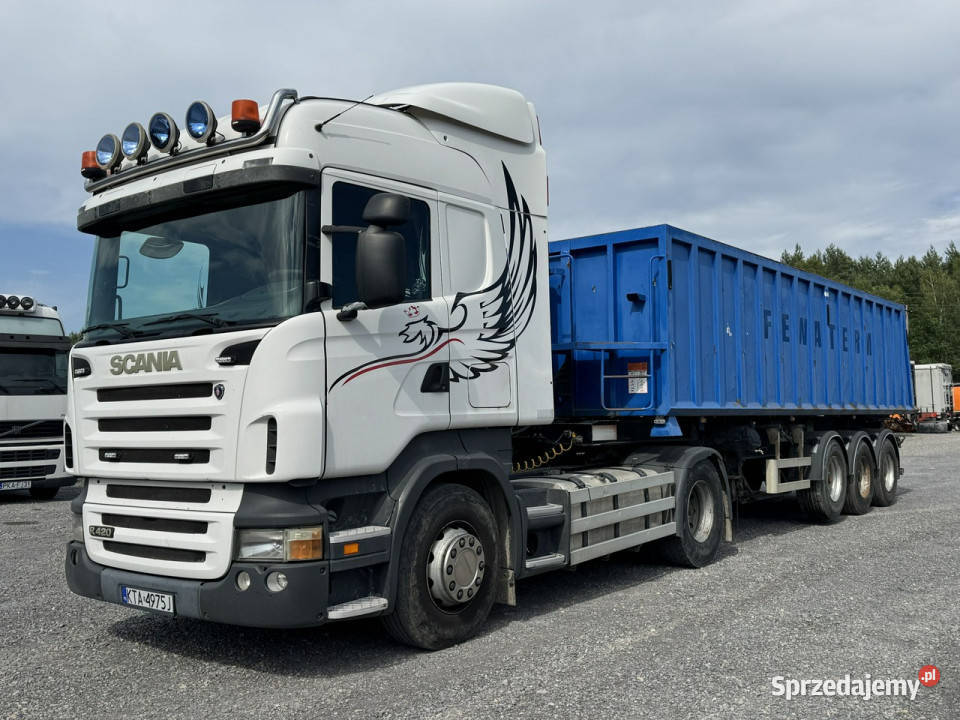 Scania R420 Retarder Hydraulika 4x2 Mały centralny zamek Widełki