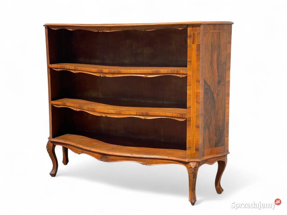 Stary włoski stylowy regał na giętych nogach Gryfice sprzedam