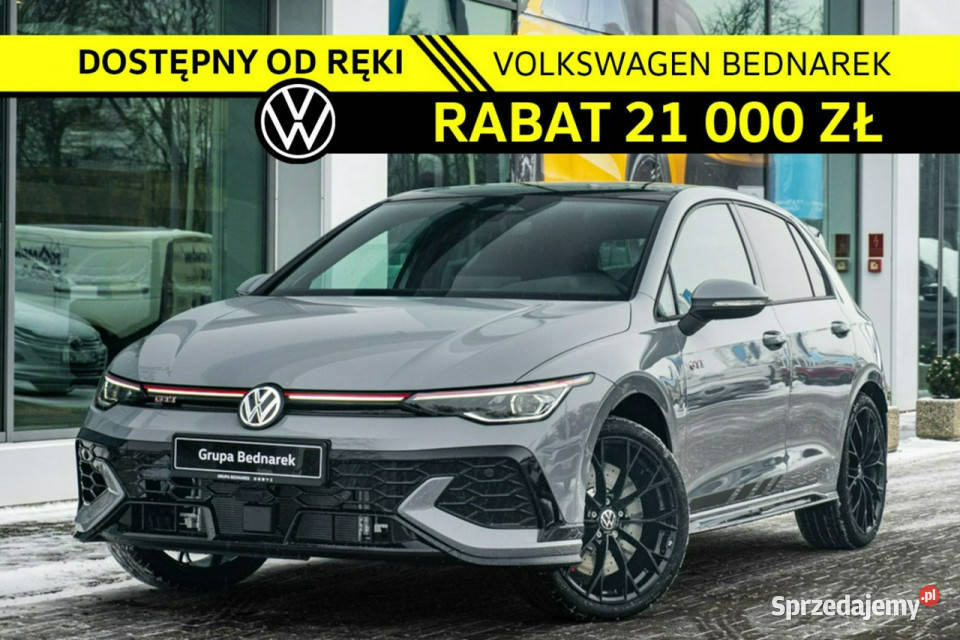 Volkswagen Golf GTI Clubsport 20 TSI 300 DSG wielofunkcyjna kierownica Łódź