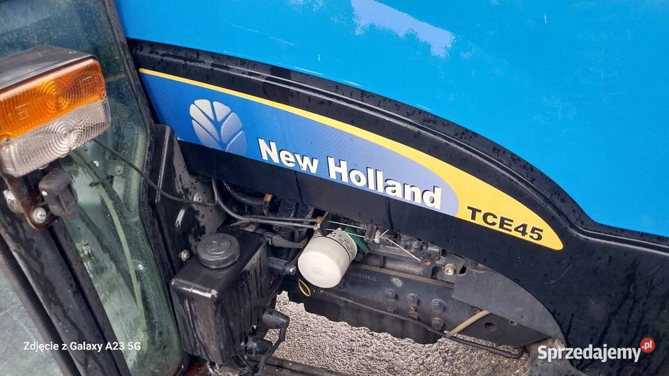 Ciągnik Holland TCE 45 z kabiną TUZ podnośnik Przedni TUZ New Holland Przymiłowice