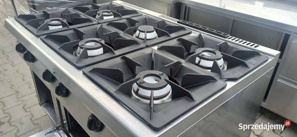 Kuchnia 6 palnikowa z piekarnikiem MC O Gastronomia sprzedam