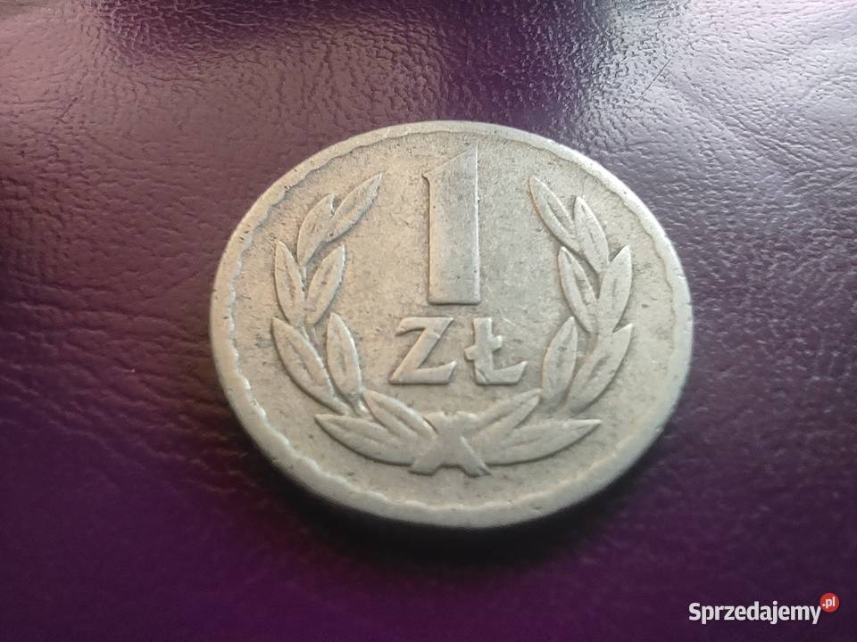Moneta PRLu 1 ZŁOTY 1966 Rzadka Oryginał Pruszków