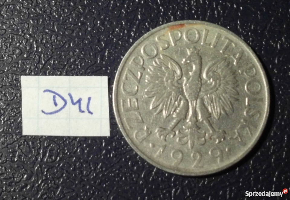 1 złoty 1929 ładne małopolskie Kraków sprzedam