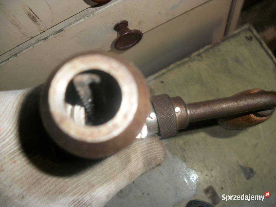 wiertarka ręczna korba stolarska Nowy Tomyśl