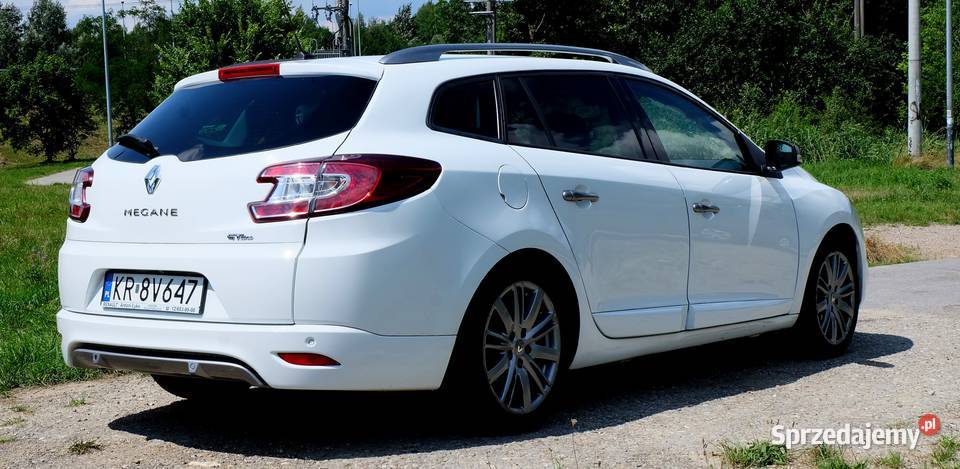 2013 Renault Megane III 15dci 110 GTLine automat małopolskie Kraków