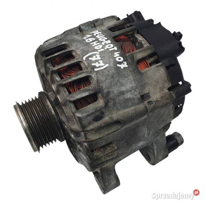 ALTERNATOR Peugeot 407 16 HDI oryginał VALEO osobowe Chełm