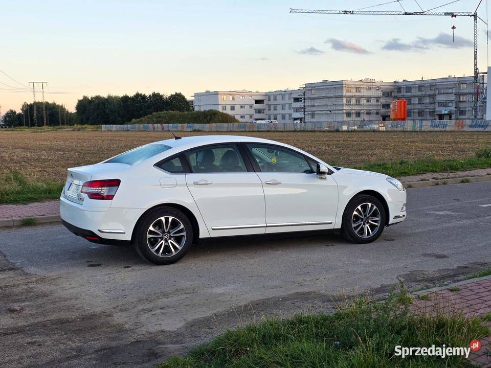 Citron C5 Sedan 20 HDi 150 2016 Bezwypadkowy elektryczne lusterka lubelskie Międzyrzec Podlaski sprzedam