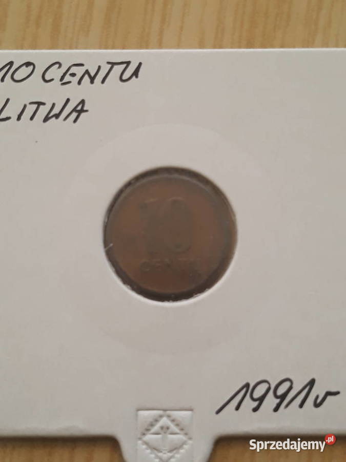 10 Centu Litwa 1991 r wielkopolskie