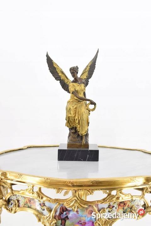 Anielica Victoria Figura Rzeźba z Brązu Dekoracje ogrodowe małopolskie Kraków sprzedam