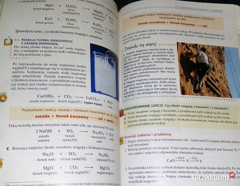 Ciekawa chemia Cz 2 Hanna Gulińska Janina Rok wydania 2011 Pozostałe Chełm