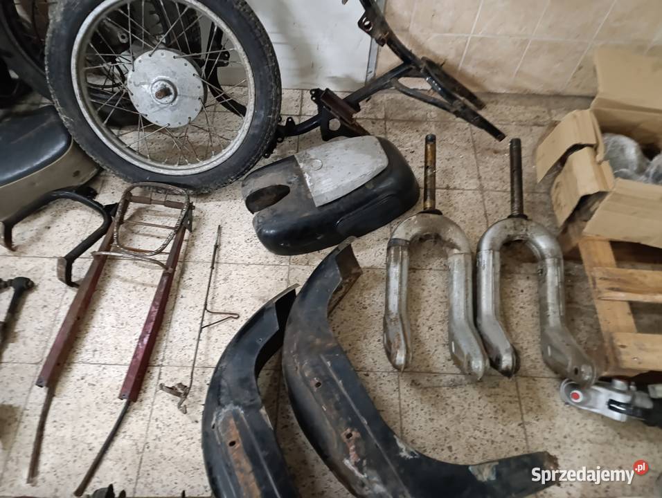 SHL gazela części błotnik amortyzator silnik