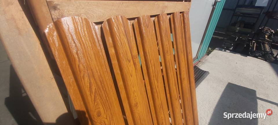 TANIE sztachety metalowe na ogrodzenie 2 II gat Sanok sprzedam