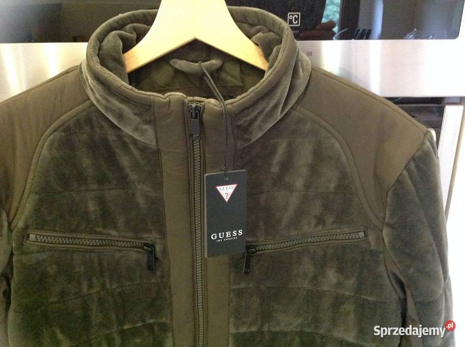 Kurtka Męska GUESS S Khaki NOWA sprzedam