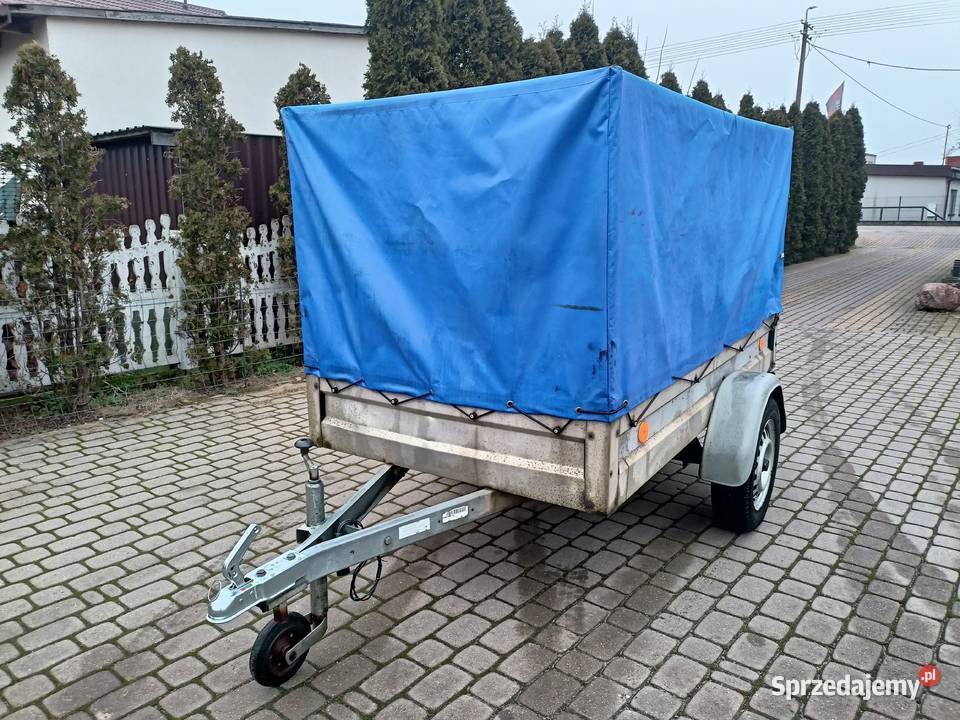 Przyczepa lekka STEMA DMC 700 plandeka dokumenty sprzedam