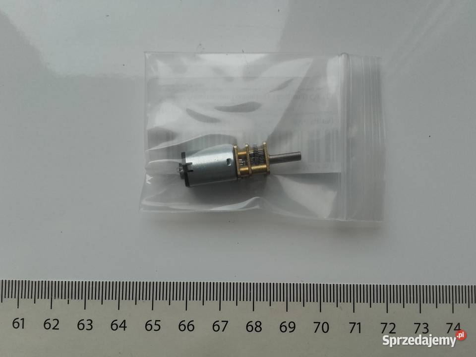 Silnik Micro GA12N20 6V z przekładnią Bydgoszcz