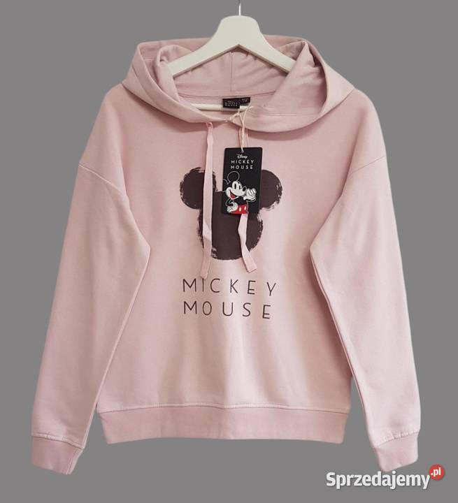 Bluza dziewczęca pudrowy róż z długim rękawem z Chrzanów sprzedam