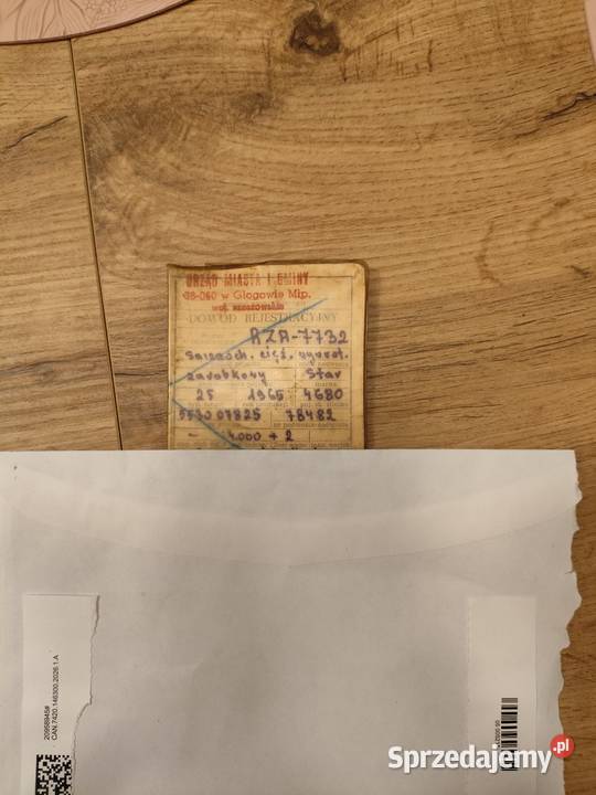 Star 25 dowód Budy Głogowskie