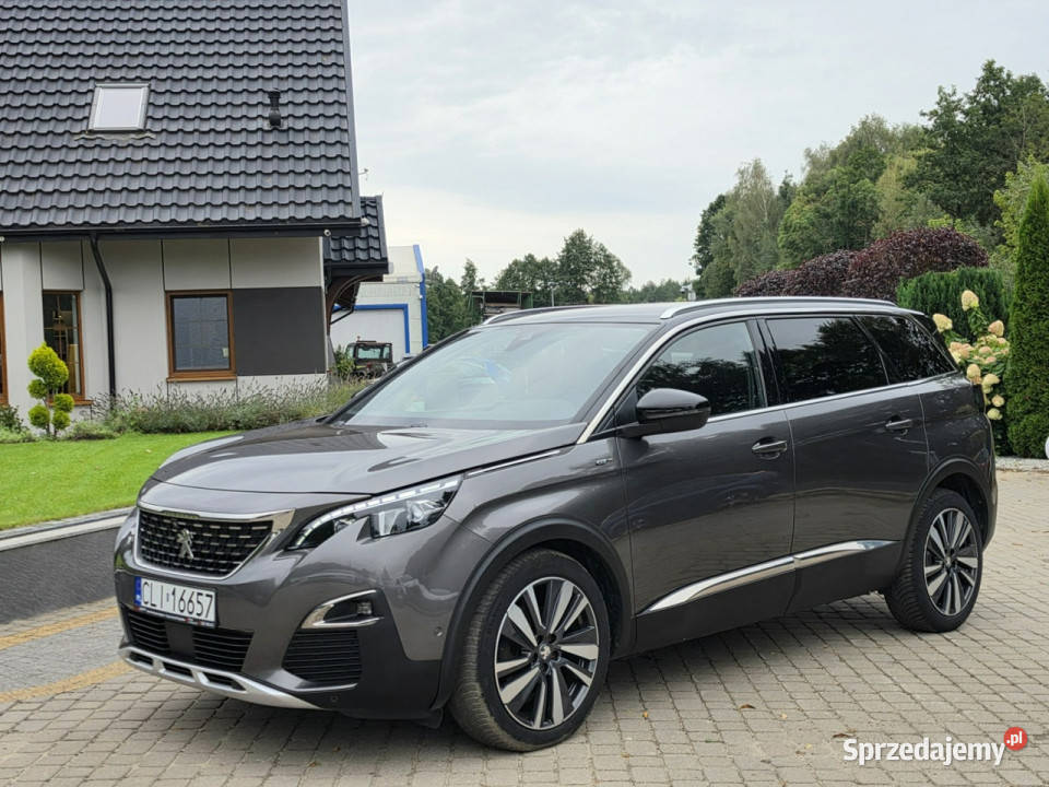 Peugeot 5008 20 BlueHDi GT 180 EAT8 Iwłaściciel przyciemniane szyby Skępe