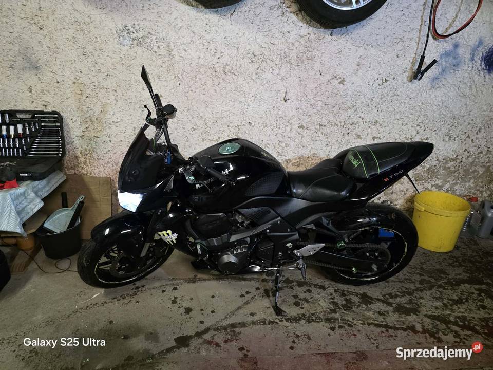 Kawasaki Z750 Zamiana nieuszkodzony Ząbkowice Śląskie