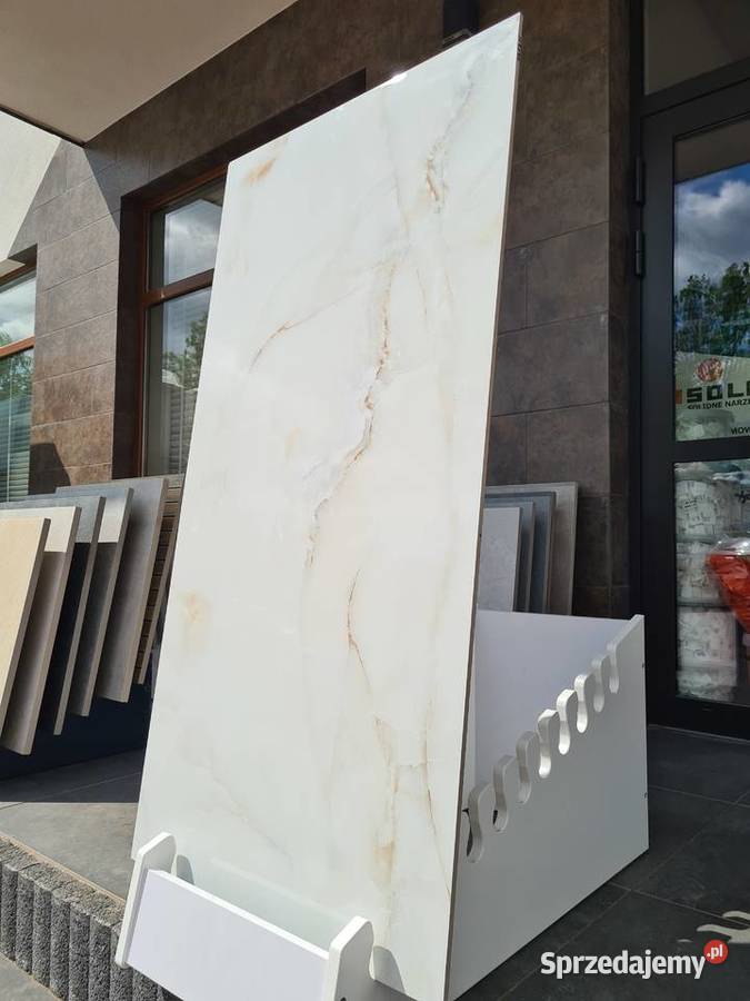 PŁYTKA gres ONYX BLANCO LOGAN SNOW POLER 60X120 Opoczno