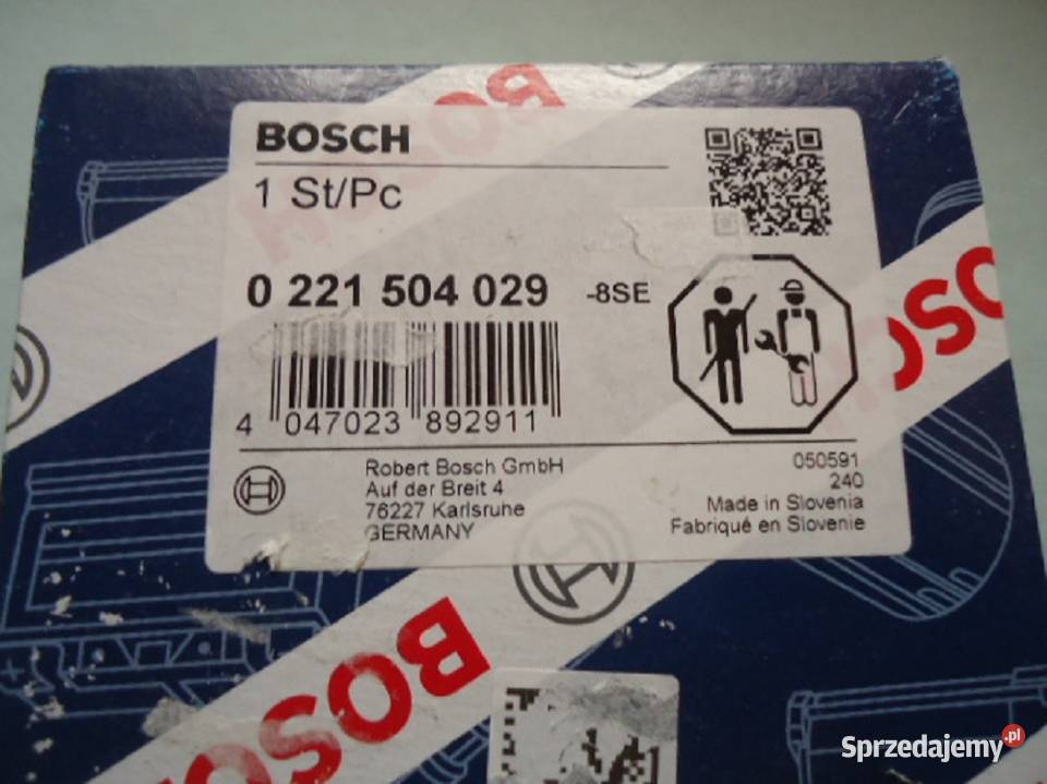 CEWKA ZAPŁONOWA NOWA BOSCH 0 221 504 029 BMW Układ elektryczny śląskie
