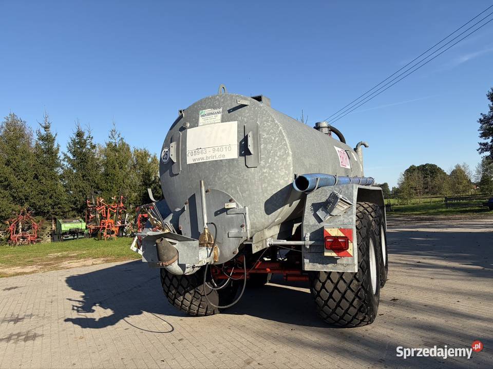 Beczkowóz Briri 14000 litrów beczka szambiarka Myszyniec