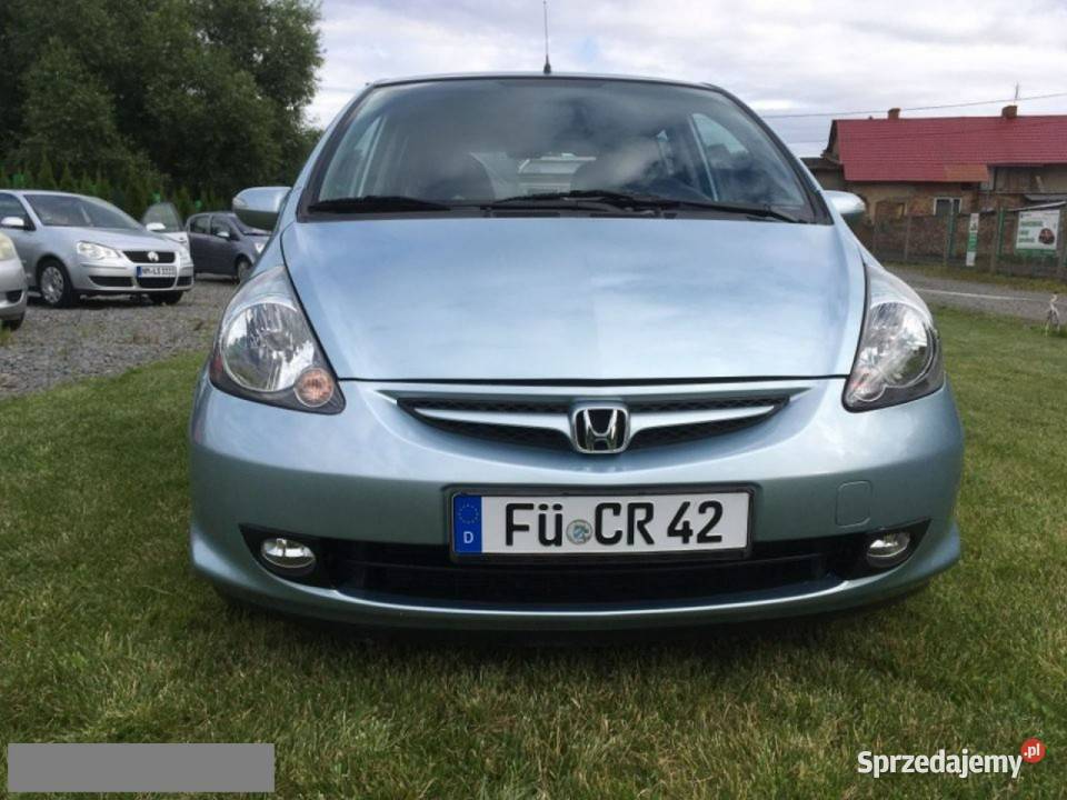 Honda Jazz 14 VTECLiftKLIMATRONIKAlu91opłacona immobilizer Głubczyce