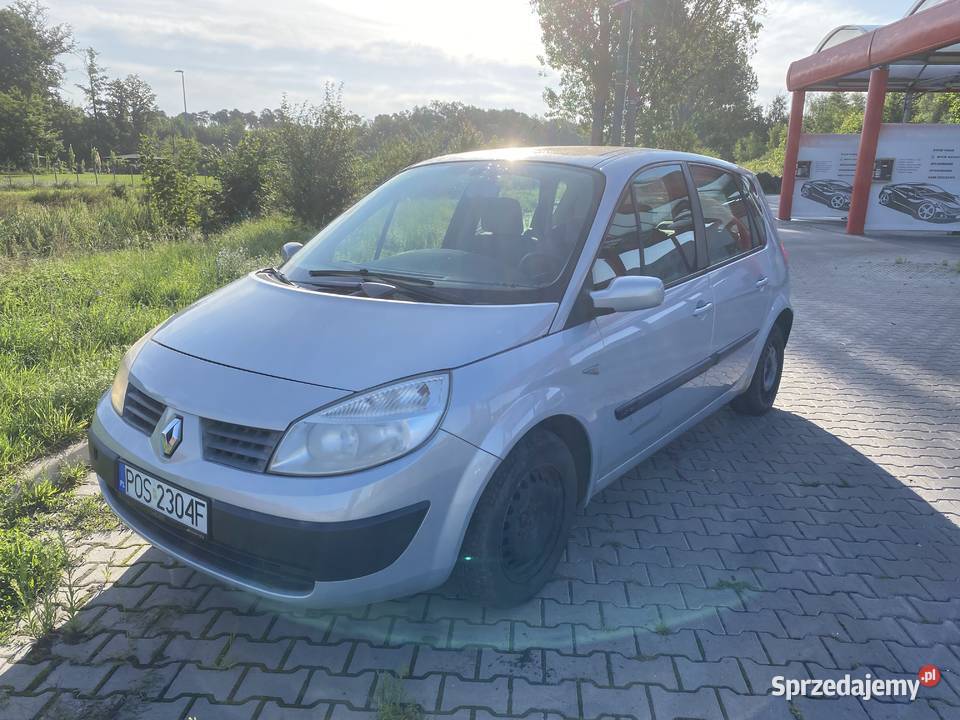 Renault Scenic II 16 Benzyna LPG Butla do 2032 sprowadzony wielkopolskie Ostrów Wielkopolski