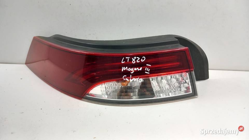 RENAULT MEGANE III CABRIO LAMPA TYŁ LEWA Zbierkowo