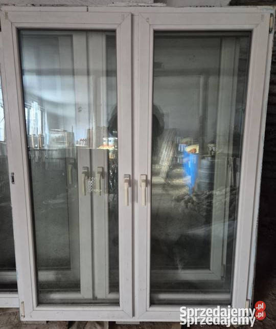 Okno plastikowe pcv biale 106x164 Miechów sprzedam